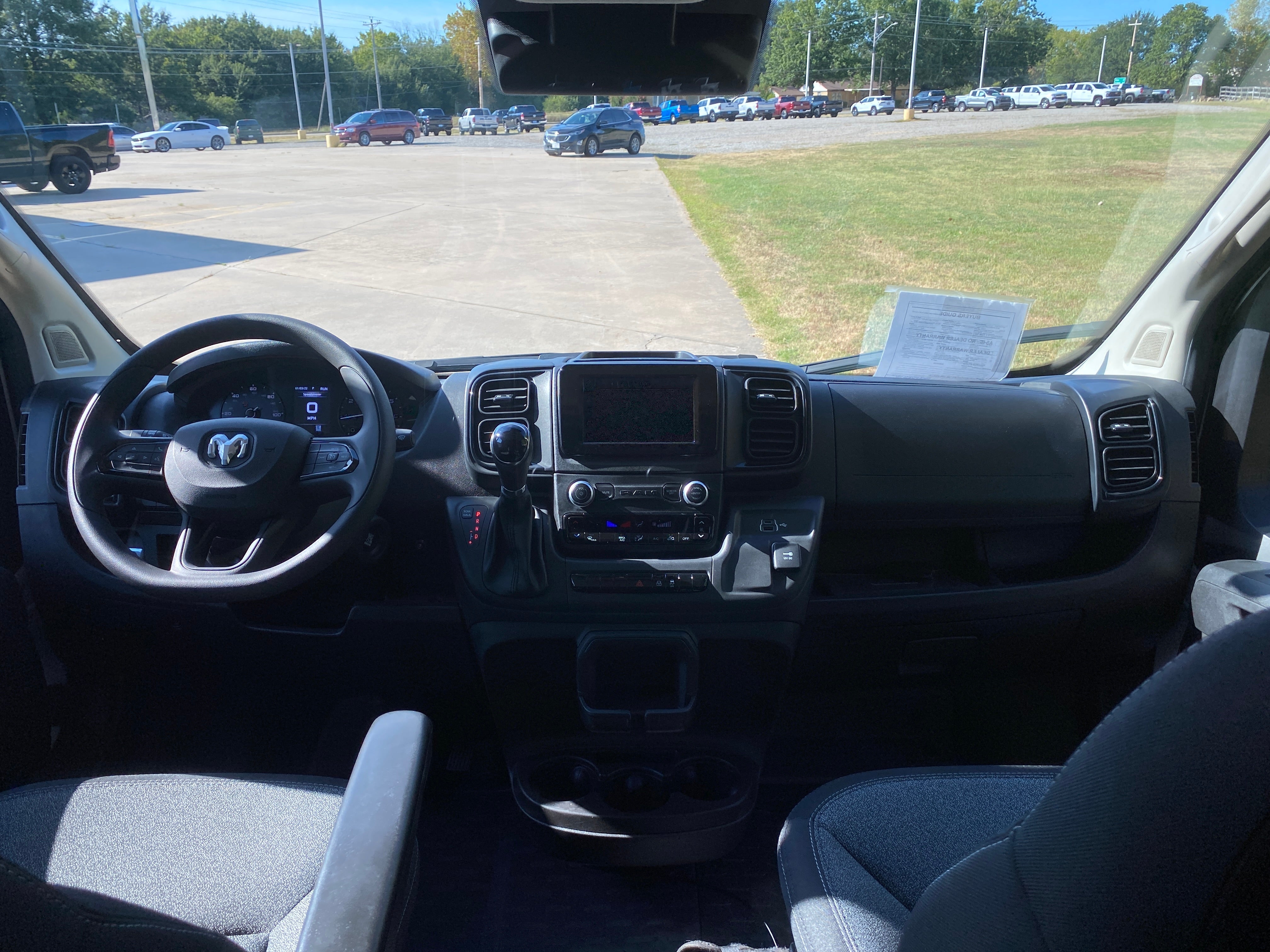 2023 RAM ProMaster Cargo Van Base