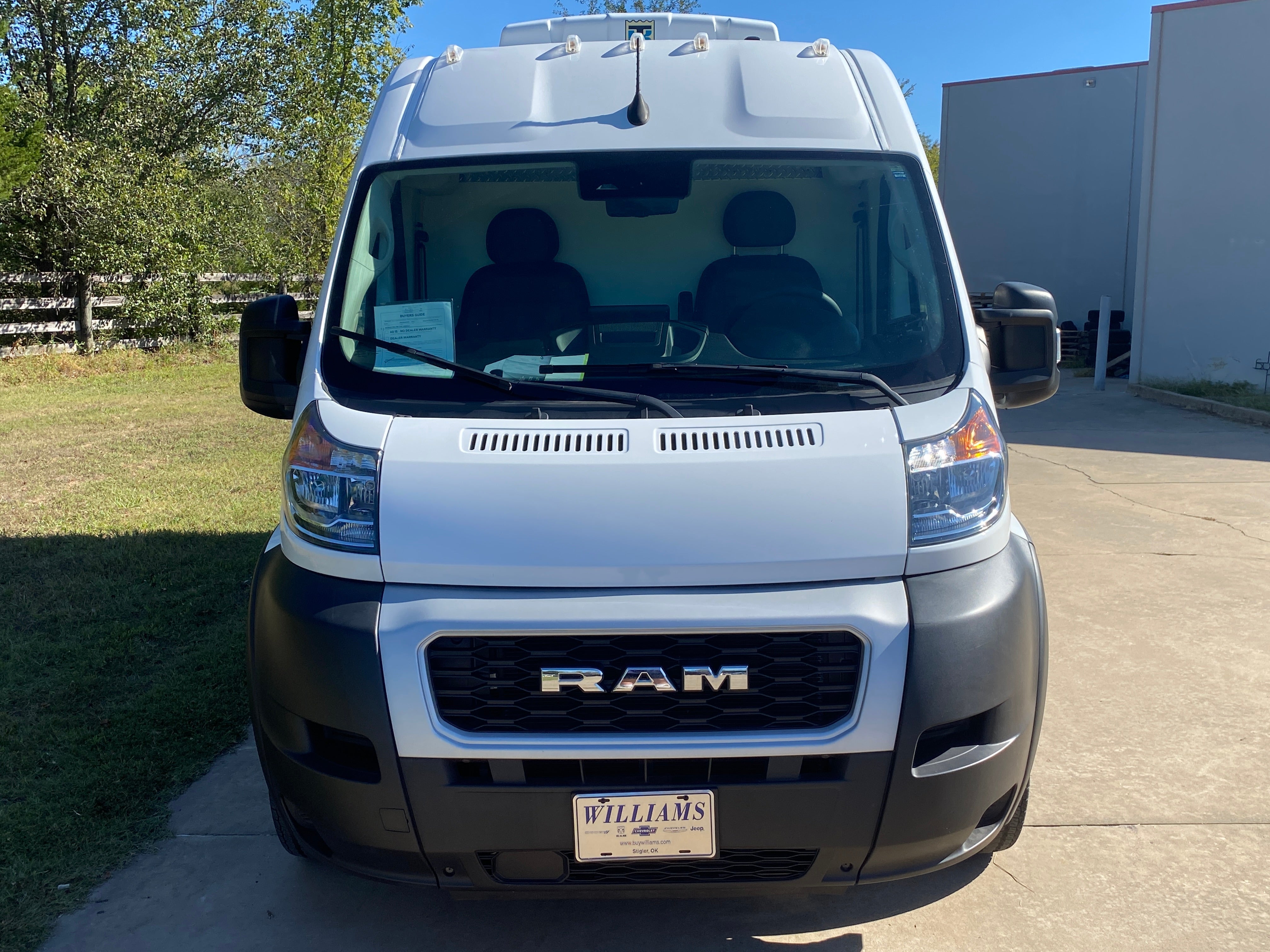 2022 RAM ProMaster Cargo Van Base